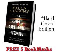 The Girl on the Train by Paula Hawkins (HARDCOVER) | FREE 5 Bookmarks