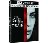 The Girl On The Train [Ultra Hd] With Blu-Ray, Uv/Hd Digital Copy, 4k Mastering, Digitally Mastered In Hd, Digital Copy, Slipsleeve Packaging, Snap Case, 2 Pack