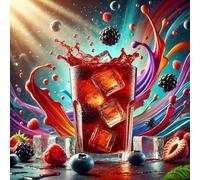 Thé glacé fruits des bois arôme concentré - Vegan - Sasami - 10 ml