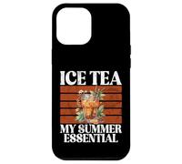 Thé glacé My Summer Essential Ice Tea Coque pour iPhone 12 Pro Max