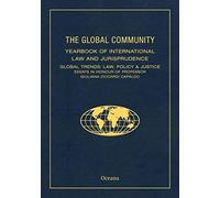 The Global Community Yearbook Of International Law And Jurisprudence