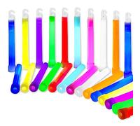 The Glowhouse Premium 6 inch Glow Stick pack of 25 (Mixed) by The Glowhouse