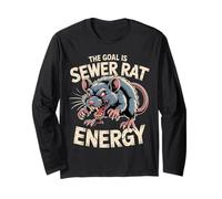 The Goal is Sewer Rat Energy Mème chaotique |- Manche Longue