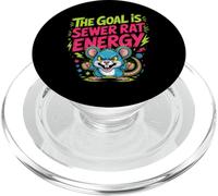 The Goal is Sewer Rat Energy Mème chaotique |- PopSockets PopGrip pour MagSafe