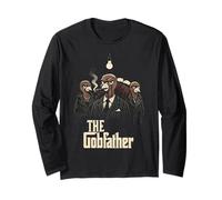 The Gobfather Gobble, Blague Amusante sur la fête de la Dinde et l'automne Manche Longue