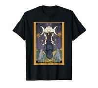 The Goddess Hecate Carte de Tarot Triple Lune Wiccan Païen Sorcière T-Shirt