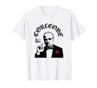 The Godfather Corleone Black And White Portrait T-Shirt