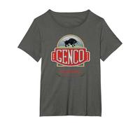 The Godfather Genco Olive Oil T-Shirt, Femme Grandes Tailles, Asphalte, 4X