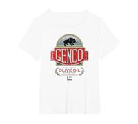 The Godfather Genco Olive Oil T-Shirt, Femme Grandes Tailles, Blanc, 1X