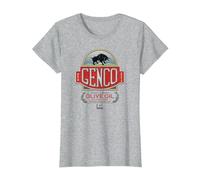 The Godfather Genco Olive Oil T-Shirt, Femme, Gris Chiné, 3XL
