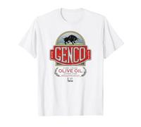 The Godfather Genco Olive Oil T-Shirt, Homme, Blanc, 4XL
