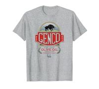 The Godfather Genco Olive Oil T-Shirt, Homme, Gris Chiné, M