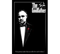 The Godfather (Red Rose Maxi Poster, Multicolore, 61 x 91,5 cm