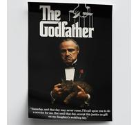 The Godfather - The Pate - Film Poster Movie Poster Bio, Classique comme impression d'art - 60 x 90 cm