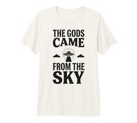 The Gods Came from The Sky OVNI Ancient Alien T-Shirt Haut de Gamme