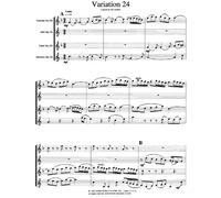 The Goldberg Variations V.8 for Saxophone Quartet