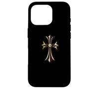 The GoldCross EverGold Diamond Coque pour iPhone 16 Pro