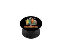 The Golden Ghouls - Fantômes Amusants effrayants pour Halloween PopSockets PopGrip Adhésif