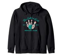 The Golden Girls Bowling Club Est. 1985 Vintage Logo Sweat à Capuche