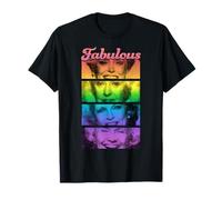 The Golden Girls Fabulous Queens Rainbow Stacks Portraits T-Shirt