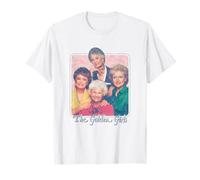 The Golden Girls Iconic Characters Group Shot Retro Poster T-Shirt