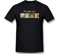 The Golden Girls Men's Classic Basic Super Soft Cotton T-Shirt Summer Manches Courtes(Large)