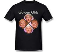 The Golden Girls Men's Classic Basic Super Soft Cotton T-Shirt Summer Manches Courtes(Small)