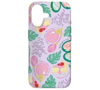 The Golden Girls Retro Tropical Repeating Icons Funny TV Coque pour iPhone 17