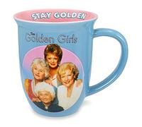 The Golden Girls « Stay Gold » Tasse à café en céramique à bord large Capacité 473 ml