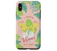 The Golden Girls Tropical Leaves Funny Venus Flytrap TV Show Coque pour iPhone XS Max
