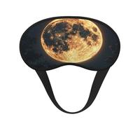 The Golden Moon Masque pour les yeux ultime pour dormir, masque doux et confortable, masque relaxant sans pression nocturne.