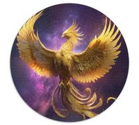 The Golden Phénix Spreads Its Wings and Rises 1000pcs (67.5x67.5cm) Puzzle pour Adultes -,Jouet De DIY