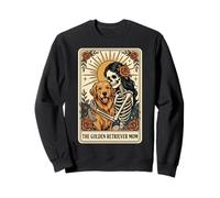 The Golden Retriever Mom Carte De Tarot Sweatshirt