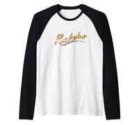 The Golden Rockstar Future Rock Star Gold Tee Garçon & Fille Manche Raglan