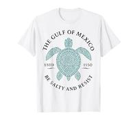 The Golfe of Mexico Est. 1550 Be Salty and Resist T-Shirt