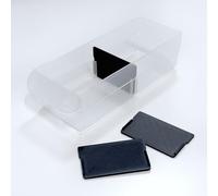 The Good Idea Séparateurs de tiroir compatibles avec les armoires de rangement Akro Mils | Séparateurs de tiroir en plastique noir de rechange | Pour loisirs créatifs, garage, maquillage (lot de 24