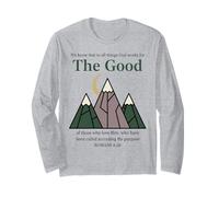 The Good Mountain Moon Randonnée Nature Outdoor Manche Longue