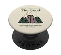 The Good Mountain Moon Randonnée Nature Outdoor PopSockets PopGrip Adhésif