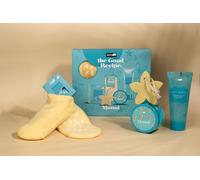 The Good Recipe Kit de soins des pieds Monoï - Trempage relaxant pour les pieds, un gommage revitalisant et un beurre riche, le tout parfumé avec un cadeau de monoï