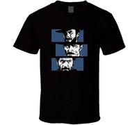 The Good The Bad and The Ugly Mens T-Shirt Classic Western Film Strip Style Eastwood Wallach Van Cleef Size M