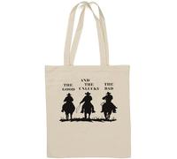 The good, the bad and the unlucky Sac fourre-tout en coton naturel Blanc