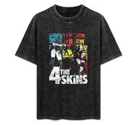 The Good The Bad & The 4 Skins Men's Summer Casual Wash Tee Tops Size S