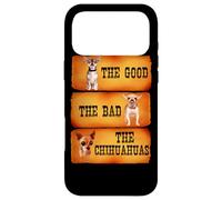 The Good The Bad The Chihuahuas Funny Chihuahua Dog Lover Coque pour iPhone 17 Pro Max