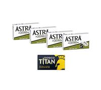 THE GOODFELLAS' SMILE 20 lames de rasage Astra Superior platinum razor blades + 1 Dorco Titan