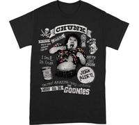 The Goonies - "Chunk Truffle Shuffle" T-shirt unie homme/femme BI179 (S) (Noir/Gris)