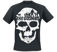 The Goonies Officially Licensed Merchandise Skull T-Shirt (Black), X-Large