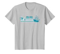 The Goonies One Eyed Willie Boat T-Shirt, Enfant, Argent, 2 Ans