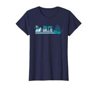 The Goonies One Eyed Willie Boat T-Shirt, Femme, Bleu Marine, M