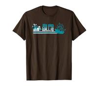 The Goonies One Eyed Willie Boat T-Shirt, Homme, Marron, XXL