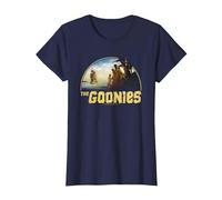 The Goonies Pirate Ship T-Shirt, Femme, Bleu Marine, S